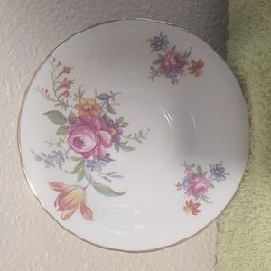 Vintage Teacup Saucer Gold Gilt Trim